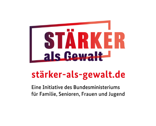 Logo der Initiative Stärker als Gewalt